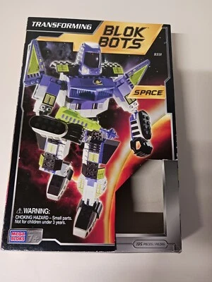 Vintage 2000 Mega Bloks Transforming Space Robot Set Complete  - Image 1 of 4