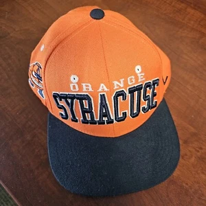 Syracuse Orange Snapback Cap by Zephyr Embroidered Orangeman Logo The Z Hat - Picture 1 of 11