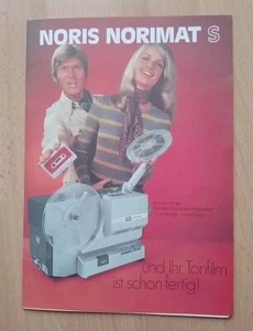 Prospekt NORIS NORIMAT S/Tonfilm-Cassetten-Projektor/8 S./Super8/Single8/TOP!!! - Bild 1 von 5