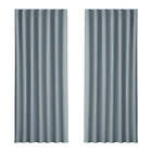 Artiss 2x Blockout Curtains Blackout Window Curtain Eyelet 240x230cm Grey