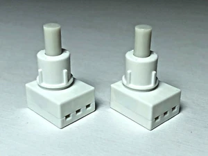 2 GENUINE ALPS OEM TOYOTA DOME LAMP PUSH BUTTON LIGHT SWITCH TUNDRA read for fit - Picture 1 of 8