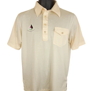 Vintage Black Mountain Golf Country Club Polo Shirt Mens Size Medium 80s Vegas - Picture 1 of 8
