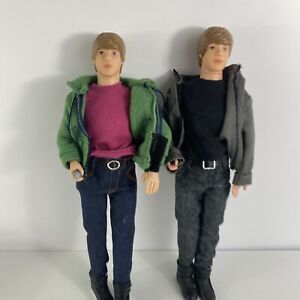 Singing Justin Bieber Dolls Set Of 2 NOT TESTED As Is