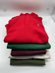 NUEVO CON ETIQUETAS Para hombres Polo Ralph Lauren Doble Punto Cuello Simulado Sudadera 0007 - Imagen 1 de 7