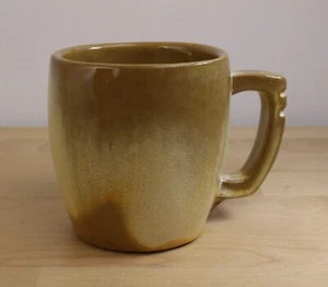 Vintage Frankoma 5CL Coffee Mug Pottery Plainsman Gold USA Replacement Cup - Picture 1 of 6