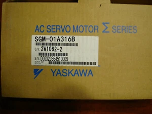 1PC YASKAWA AC SERVO MOTOR SGM-01A316B NEW ORIGINAL FREE EXPEDITED SHIPPING - Picture 1 of 1