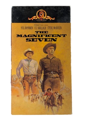 The Magnificent Seven (1960) VHS Western Adventure 1988 MGM/UA Release - Image 1 of 3