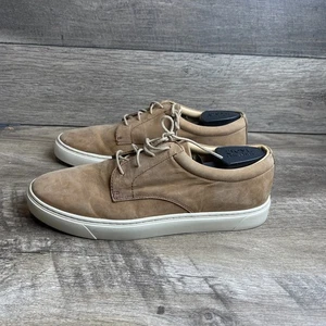 Nisolo Diego Everyday Mens US 10.5 Casual Shoes Tobacco Leather Lace Up Sneakers - Picture 1 of 7