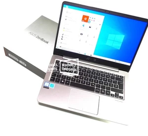 Asus ZenBook UX3410U 14" I5-8250U 16GB RAM 128GB SSD silbern Win10 in OVP TOP - Picture 1 of 4