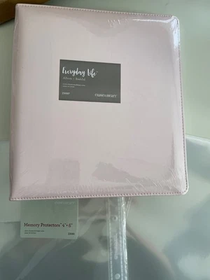 Close To My Heart CTMH Everyday Life 6x8 英寸 Bashful 相册带保护器 全新 — 第 1/3 张图片