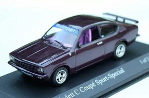 Opel Kadett C GT/E Coupé Anno 1973-1977, Viola Metallizzato, Minichamps M. 1:43 - Foto 1 di 6