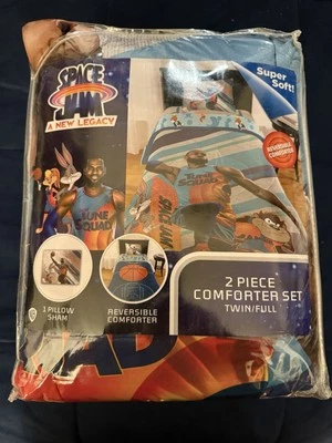 Space Jam A New Legacy LeBron James Reversible 2pc Comforter Set Size Twin/Full - Image 1 of 4