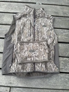 Drake Mossy Oak Bottomland Vest & Neck Gaiter Turkey - Picture 1 of 2