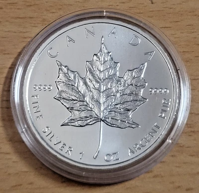 Maple Leaf * 2011 * 1 Unze / oz * Silber * Silbermünze - Bild 1 von 2