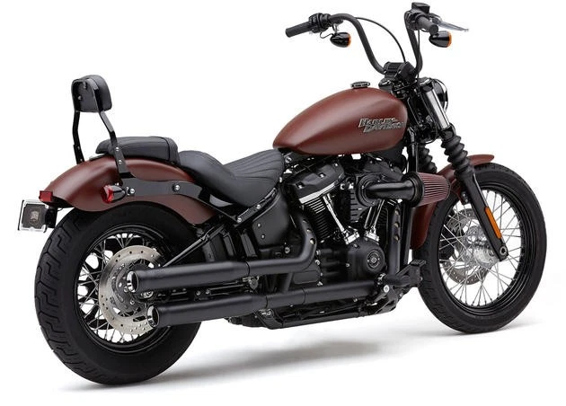 Cobra Neighbor Hater Slip-On Mufflers Black #6048B Harley Davidson - Image 1 of 1