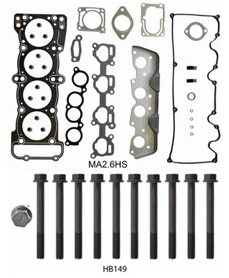 Cylinder Head Gasket Set for MAZDA B2600 MPV 2.6L SOHC 1989-1994 RA/617RB - Image 1 of 4