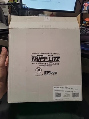 Eaton Tripp Lite 1000 ft. Bulk Fiber Optic Patch Cable, Duplex Multimode 62.5/12 - Image 1 of 4