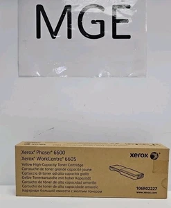 Genuine Xerox 106R02227 Yellow Toner Cartridge for Phaser 6600/Workcentre 6605TT - Picture 1 of 3
