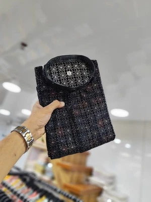 Hombres Kurta Conjunto Paquistaní Kurta Pijama Trajes Indios Sherwani Boda Fiesta Novio Foto 1 de 4