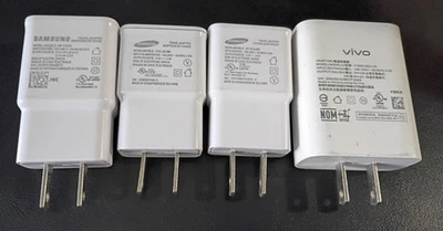 Samsung wall adapters (3) 5v 2a / Vivo wall adapter (1) 5v 2a - Image 1 of 3