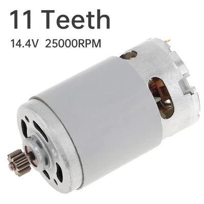 RS550 24500 RPM DC Motor Two-speed 11 Teeth for Cordless Charge Drill Screwdrive - Image 1 of 4