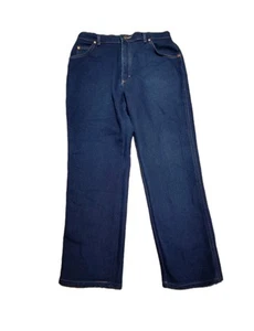 Vtg Lee Riders High Waisted Straight Leg Jeans Women's 18 Pet USA Union Made EUC - Picture 1 of 18