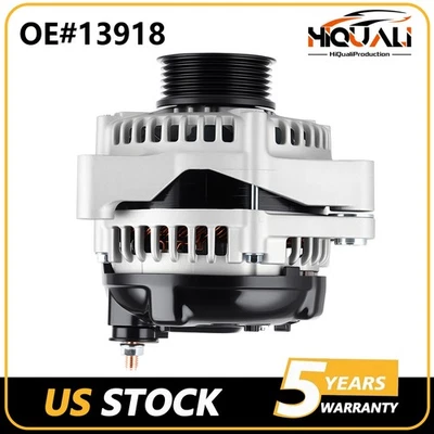 Alternator OEM 13918 For 2002-2004 Honda Pilot Odyssey 01-02 Acura MDX 3.5L 130A - Изображение 1 из 4