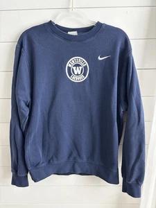 Nike Navy Wentzville Lacrosse Crew Neck. Medium 0240 - Bild 1 von 6