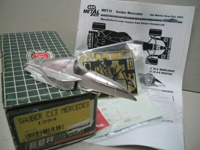 BBR MODEL MET 13 SAUBER C13 MERCEDES SAN MARINO GP 1994 F1 1/43 SCALE KIT - Immagine 1 di 1