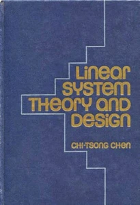 Linear System Theory And Design by Chi-Tsong Chen - Picture 1 of 1
