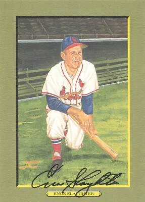 Enos Slaughter Perez-Steele Great Moments Autograph PSA/DNA AL56369 - Image 1 of 3