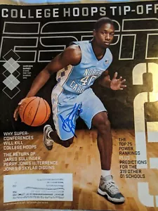 Harrison Barnes Signed Autograph ESPN Magazine North Carolina Warriors - Picture 1 of 2