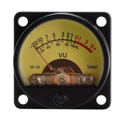 VU Meter TS-35SD-39 Audio Level Meter DC 12V 50mA Panel VU Meter mit Hintergr... - Bild 1 von 4