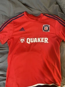 Chicago Fire USA Jersey MLS Soccer Jersey Mens M Adidas - Picture 1 of 3