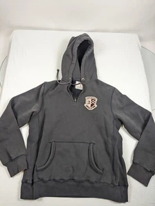 Sudadera con capucha grande para hombre Abercrombie & Fitch Y2K pesado desgastado - Imagen 1 de 9