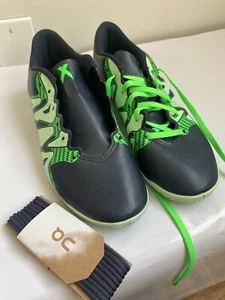 Adidas women X 15.4 FxG Night Navy / Frozen Green Soccer B23683 Size 8.5 - Picture 1 of 7