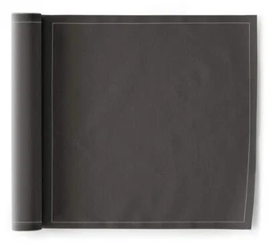 Cotton Dinner Napkin - 12.6 x 12.6 in - 12 units per roll - Anthracite - Picture 1 of 3