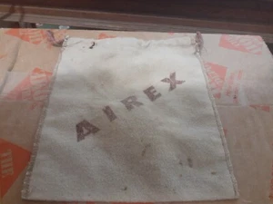 VINTAGE AIREX FISHING REEL CLOTH BAG. - Picture 1 of 5