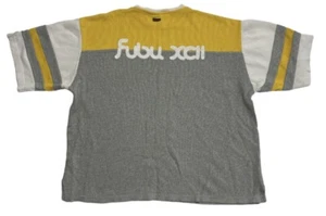 MAGLIETTA PESANTE CUCITA VINTAGE 1992 FUBU CIRCA XCII THE COLLECTION 2XL HIP HOP RAP ANNI '90 - Foto 1 di 7