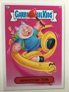 Garbage Pail Kids Topps Sticker 2014 Series 1 Adventure Tim 2a - Picture 1 of 2