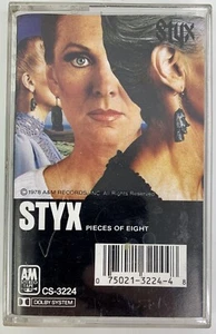 Bande cassette STYX Pieces of Eight originale 1978 A&M sortie album classique - Photo 1/4