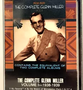 The Complete Glenn Miller Vol. 1 (1938-1939) Music Cassette (Vol. 1 Tape Only) - Picture 1 of 3