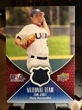 2009 Upper Deck USA National Team Game Jersey #CH Chris Hernandez Relic Insert