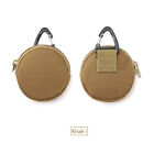Molle Army Mini Zipper Storage Key Bag Earphone Bag Round Coin Small Wallet Pv