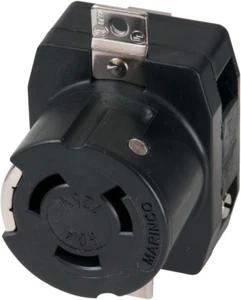 Marinco 6370CR 50Amp/125V Wire Dockside Receptacle - Picture 1 of 1