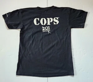 Vintage Cops TV Show Promo T-Shirt Größe Large 20. Staffel - Bild 1 von 6