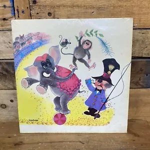A Black Eyed Monkey Bunkey George Buckett Fun at Circus Vinyl Record LP New Seal - Picture 1 of 4