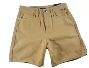 Wild Fable High Rise Bermuda Shorts Yellow Denium Womens Size 2 - 26 NEW NWT - Picture 1 of 8
