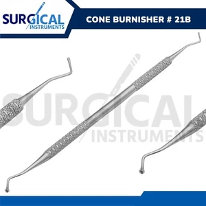 Cone Burnisher Double Ended # 21B Dental Instruments Stainless German Grade - Picture 1 of 3