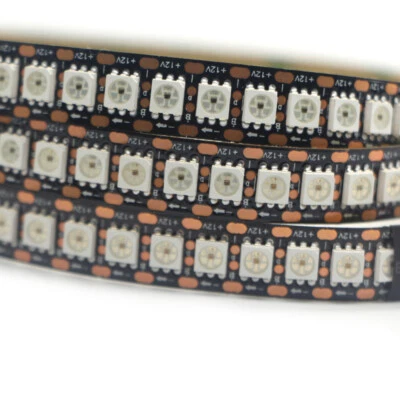 ARGB 12V LED Streifen Stripe WS2815 IC mit WS2812 WS2812B 5050 SMD Doppel signal - Bild 1 von 4